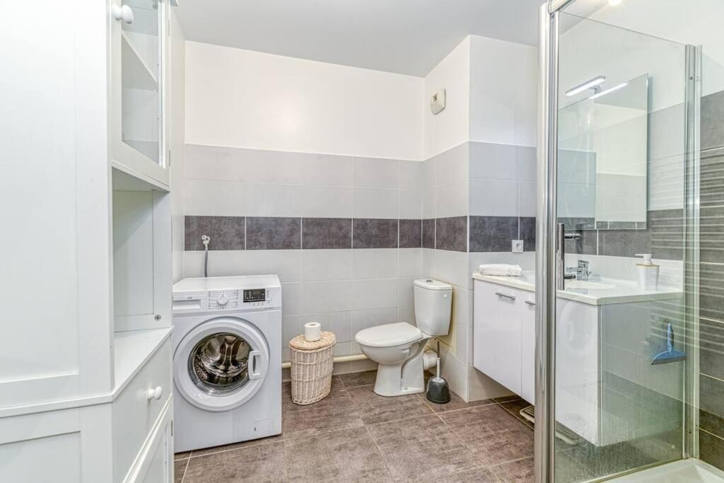 Bel Appartement-Garage Prive-Balcon-Wifi Fibre Rhut Zewnętrze zdjęcie