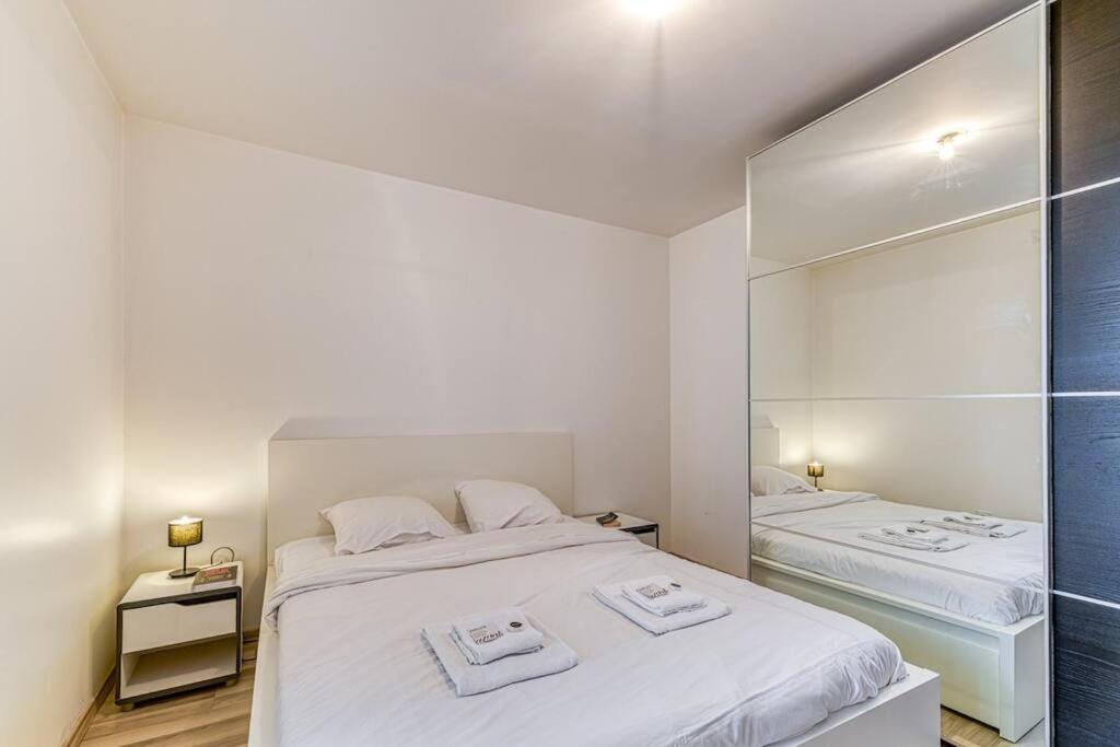 Bel Appartement-Garage Prive-Balcon-Wifi Fibre Rhut Zewnętrze zdjęcie